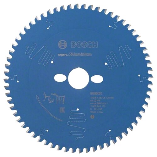 Panza fierastrau circular Bosch Professional Expert pentru aluminiu, 216 x 30 x 2.6 mm